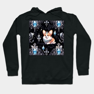 Jewelled Corgi Hoodie